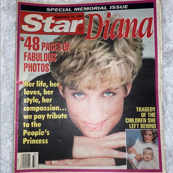LOT OF VINTAGE 1997 PRINCESS DIANA MAGAZINES - Picture 3 of 6